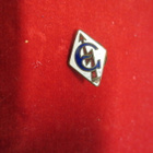 vanha ussr  emaloitu  - kierreruuvi pinssi - pikkukuva 1