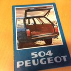 Myyntiesite - Peugeot 504 Break/Familiale - 1978 - pikkukuva 1