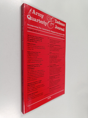 Army Quarterly & Defence Journal volume 125, No 3, July 1995