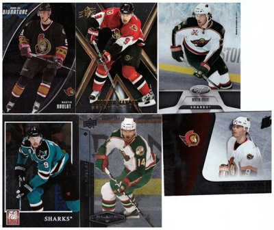 6 x MARTIN HAVLAT Senators, Hienoista Sarjoista