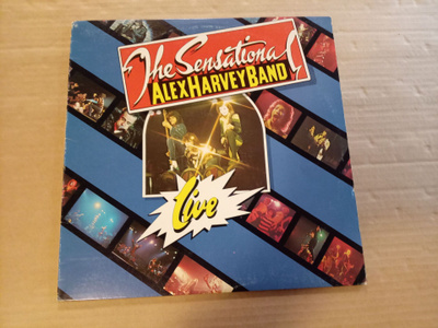 lp Alex Harvey band Live