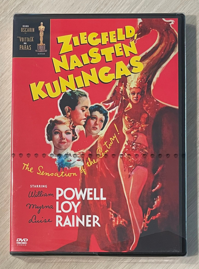 Ziegfeld, naisten kuningas (1936) William Powell (UUSI)