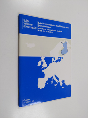 Käyttöomaisuuden hankintamenon jaksottaminen uudistuvan k...