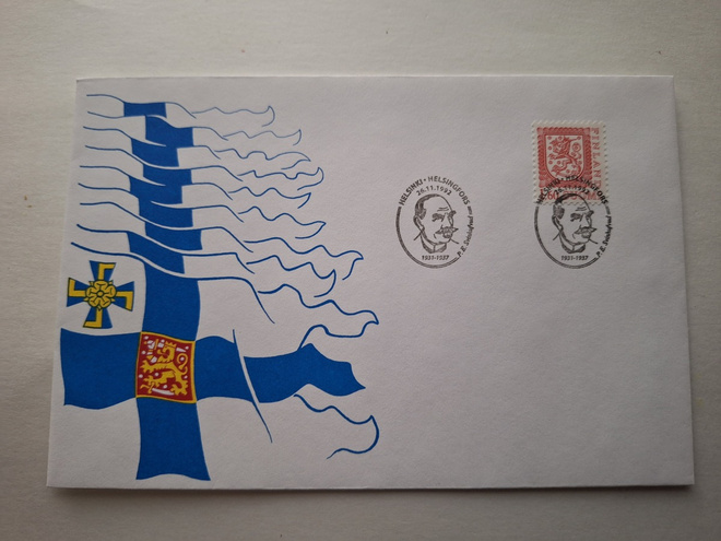 KIRJEKUORI Presidentti Svinhufvud leimalla