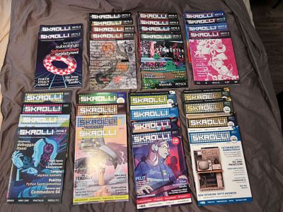 Iso nippu Skrolli-lehtiä