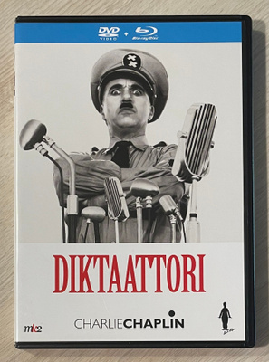 Chaplin: DIKTAATTORI (1940) Blu-ray + DVD