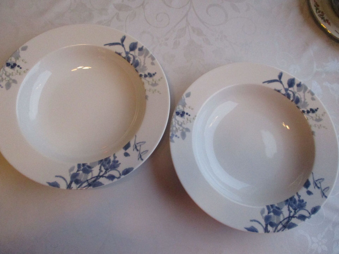 2 KPL APILANLEHTI SYVÄT LAUTASET hlk. 22CM