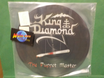 KING DIAMOND - THE PUPPET MASTER EX+ PICTURE VINYLS 2X12"