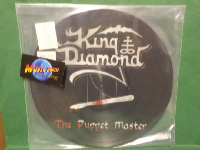 KING DIAMOND - THE PUPPET MASTER EX+ PICTURE VINYLS 2X12"