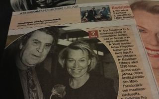 ARJA SAIJONMAA JA MIKIS THEODORAKIS lehtileikkeitä