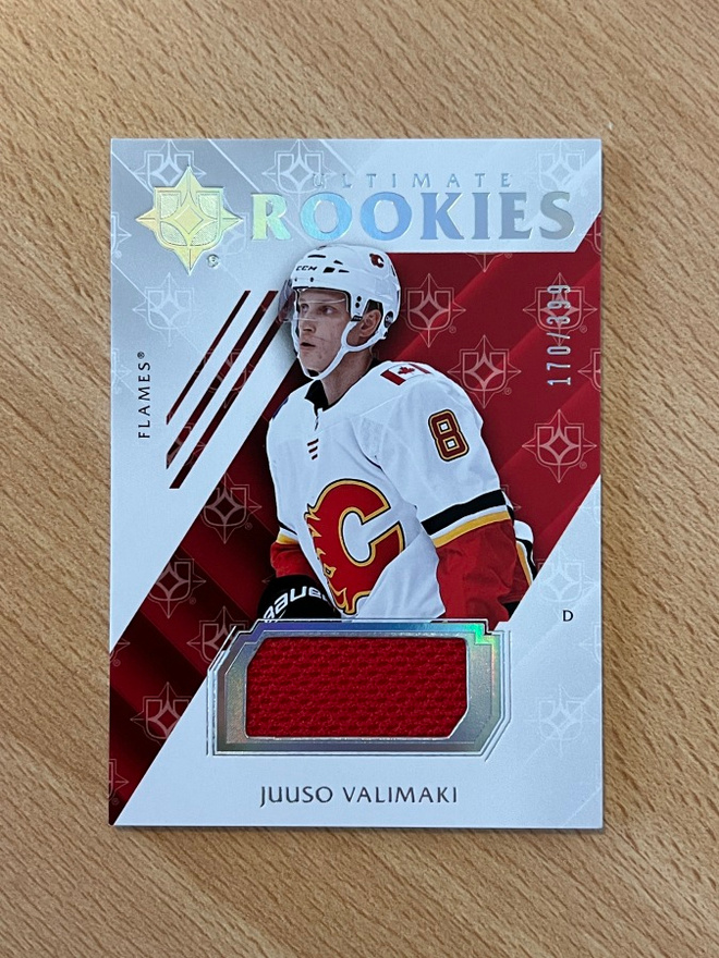2018-19 Ultimate Juuso Valimaki Rookie Jersey /399