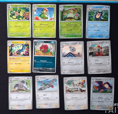 Pokemon kortit 12kpl (#134 Black Bolt)