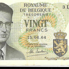 Belgia 20 frangia 1964 - pikkukuva 1