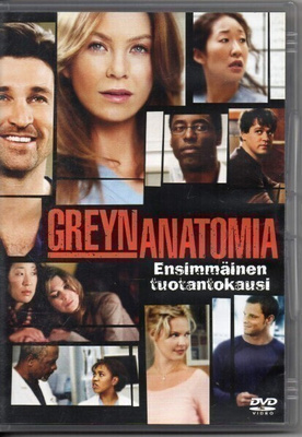 Greyn anatomia - Kaudet 1-3 (17 dvd-levyä, 43 jaksoa)