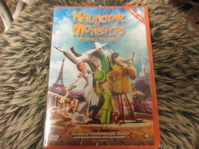 Kaunotar ja Monsteri - Seikkailu Pariisissa (DVD)