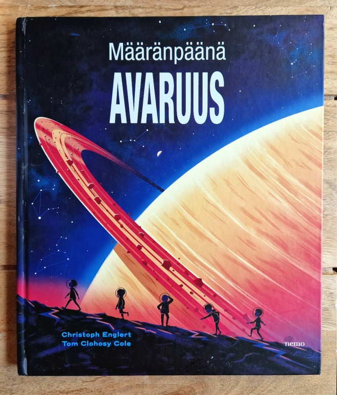 Määränpäänä avaruuskirja. Juliste mukana 2017