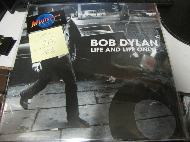 BOB DYLAN - LIFE AND LIFE ONLY 2LP 2012 PAINOS UUSI