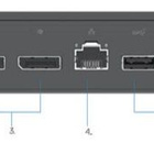 Dell Universal Dock UD22 USB-C telakka130W kolmelle näytölle - pikkukuva 2