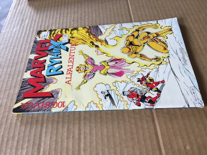MARVEL RYHMÄ-X ALFALENTUE 7/1988 HYVÄ