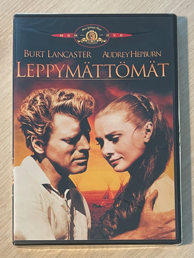 Leppymättömät (1960) Burt Lancaster & Audrey Hepburn (UUSI)