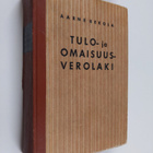 Aarne Rekola : Tulo- ja omaisuusverolaki - pikkukuva 1