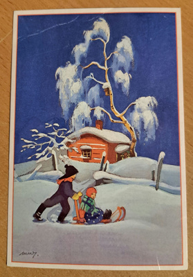 Martta Wendelin, ehiökortti nro 8, kulkenut, ei leimaa