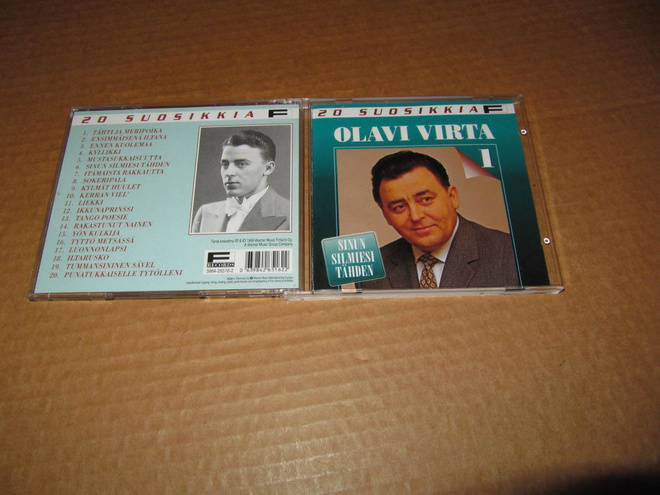 Olavi Virta CD "Sinun Silmiesi Tähden" 20-Suos. v.1999