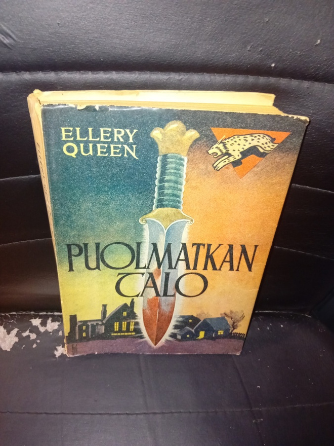 Ellery Queen : Puolmatkan talo ( SIS POSTIKULU )