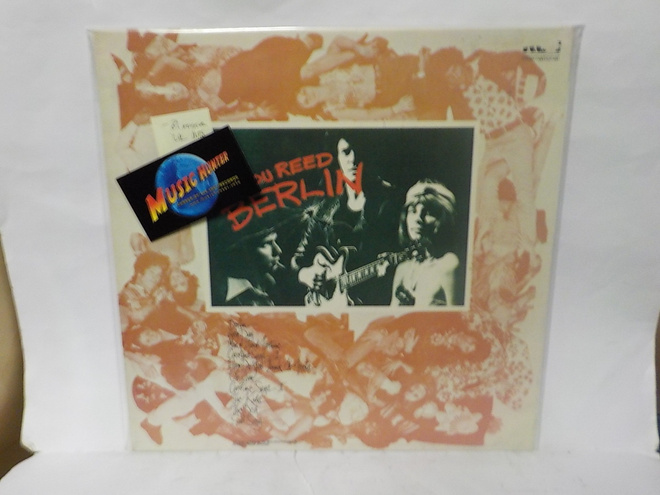 LOU REED - BERLIN M-/EX- UK 1981 REISSUE LP