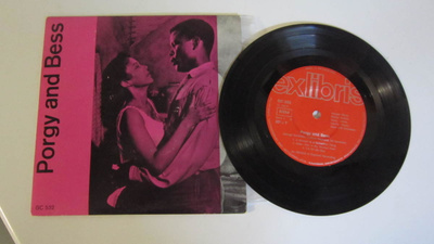 Porgy And Bess GC 532 7", 33 rpm, EP, Club Edition, Mono