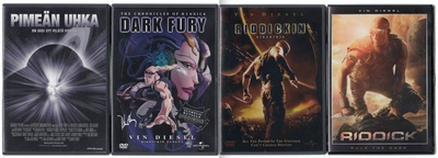 Riddick-kokoelma (4DVD) Vin Diesel