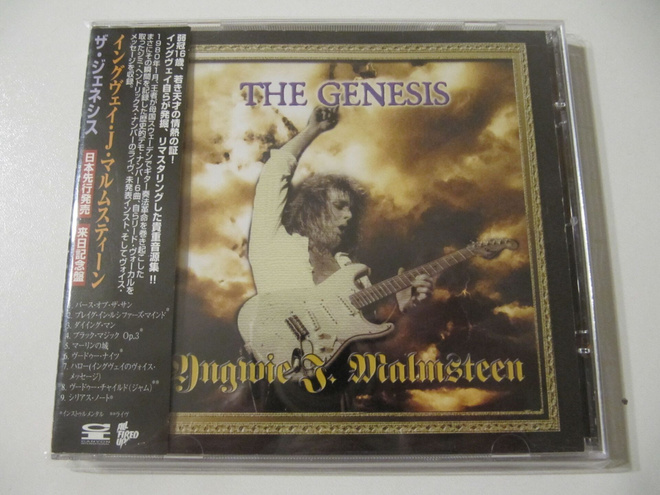 Yngwie J. Malmsteen – The Genesis Japanilainen CD OBI