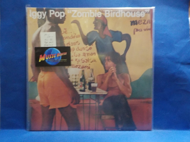 IGGY POP - ZOMBIE BIRDHOUSE M-/M- LP