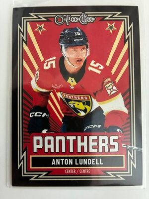 Anton Lundell 25-26 OPC #102 Black /100