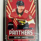 Anton Lundell 25-26 OPC #102 Black /100 - pikkukuva 1