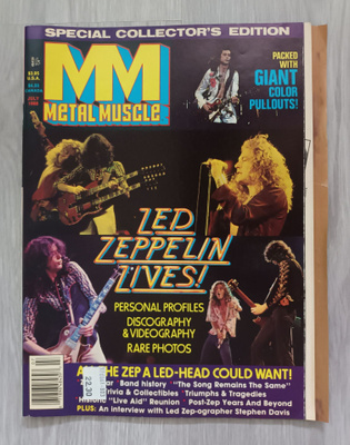 Metal Muscle - Led Zeppelin Lives! July 1988