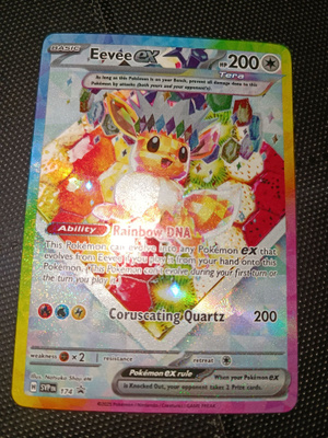 Eevee Ex #174 Pokemon Promo