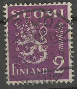 1932 2 mk violetti Terijoki-34 er.kaunis