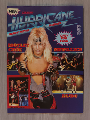 Hurricane Heavy Metal Heroes 1/1986