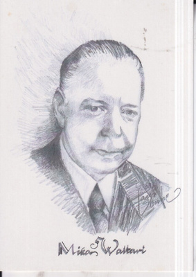 Mika Waltari , 100v, Tarja Senne nimmari.   e177