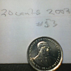 Mauritius 20 cents 2007, km#53 - pikkukuva 2