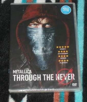METALLICA Through The Never ~ 2 DVD kelmussa *UUSI*