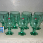 IITTALA NURMINEN VERNA VIHREÄ LASI 7 KPL - pikkukuva 1