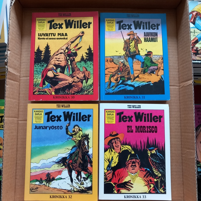 Tex Willer kronikka valikoima 5€/kpl