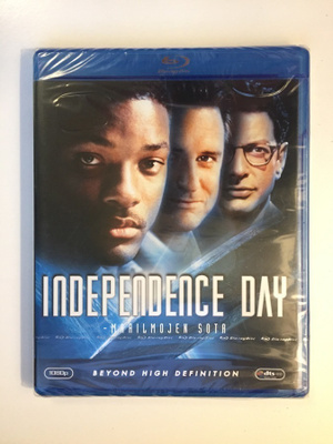 Independence Day - Maailmojen Sota (Blu-ray) 1996 (UUSI)
