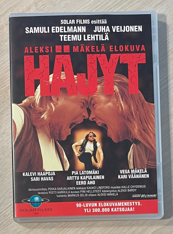 Aleksi Mäkelä: HÄJYT (1999) Samuli Edelmann, Juha Veijonen