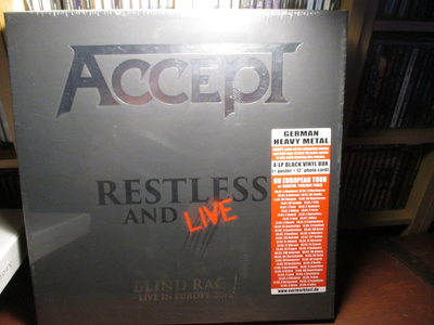 ACCEPT:BLIND RAGE-LIVE IN EUROPE 2015 BOXI