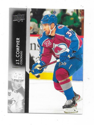 2022-23 Upper Deck #45 J.T. Compher , Colorado Avalanche