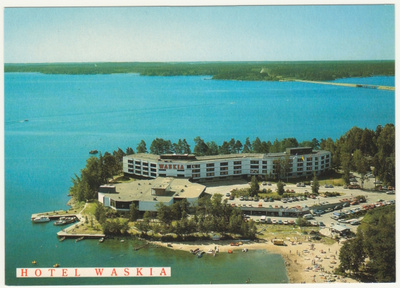 Vaasa hotelli Waskia ilmakuva