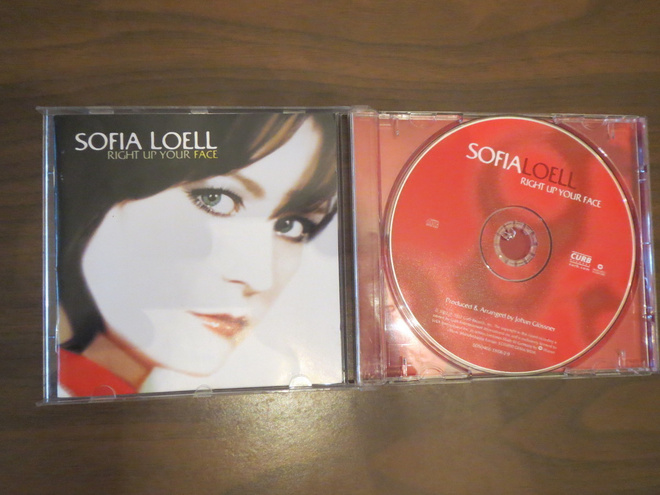Sofia Loell: Right Up Your Face CD